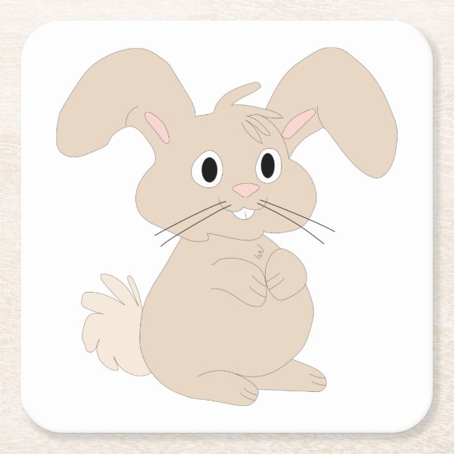 Kaninåret 2023 underlägg papper kvadrat (Framsidan)