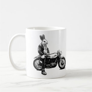 Kaninbiker Kaffemugg