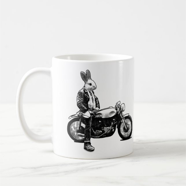 Kaninbiker Kaffemugg (Vänster)