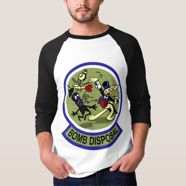 Kanindesarmering av blindgångare t-shirt (Framsida)