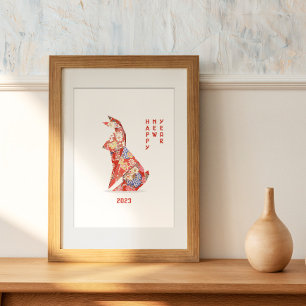 Kaninens år poster