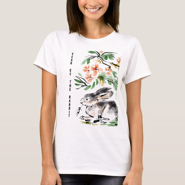Kaninens år t shirt (Framsida)
