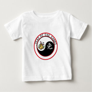 Kaninens år - yinyang tee shirt