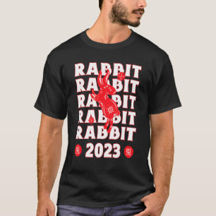 kaninens estetiska Harajuku-grafik 2023 T Shirt