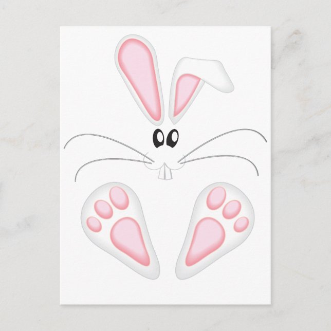 Kaninens fot vykort (Framsida)