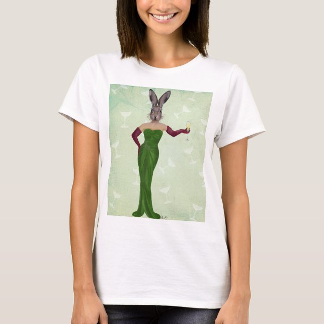 Kaninens Grönt, adress 2 Tee Shirt (Framsida)