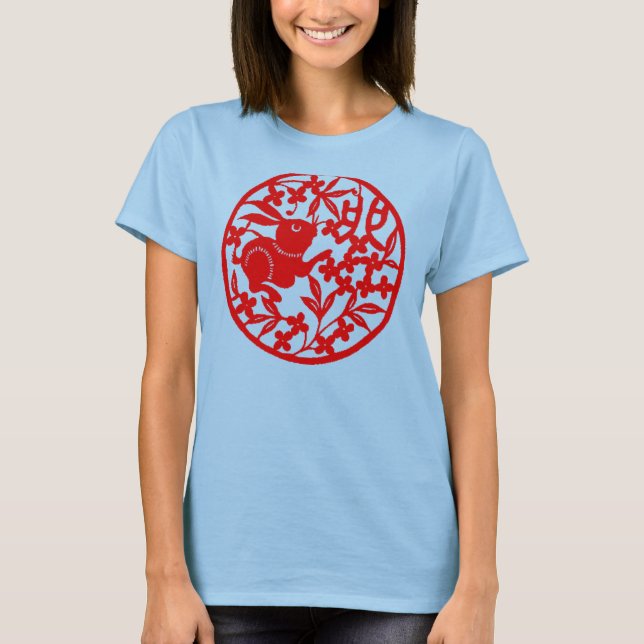 Kaninens kaninår tee (Framsida)