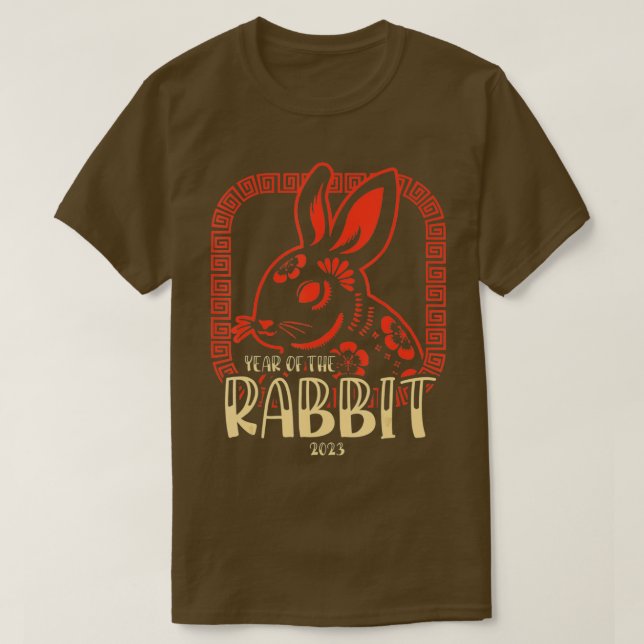 Kaninens nyår 2023 13 t shirt (Design framsida)