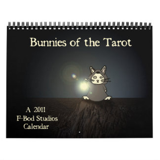 Kaniner av den Tarot 2011 kalendern Kalender
