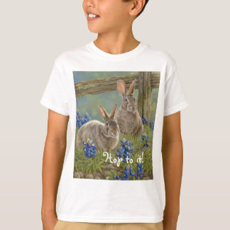Kaniner & Bluebonnets Tee Shirt