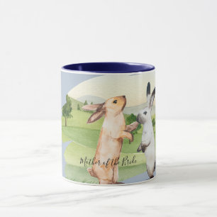 Kaniner Bröllop par Land Garden Mugg