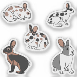 Kaniner Klistermärken