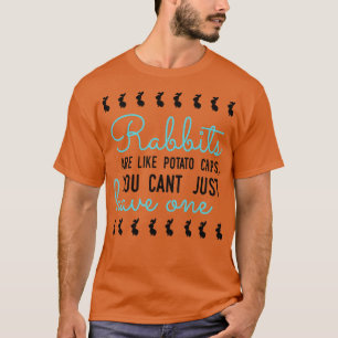 Kaniner liknar potatis chip 1 t shirt