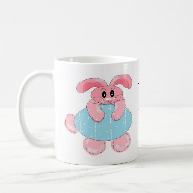 Kaniner och Ägg Kaffemugg (Vänster)