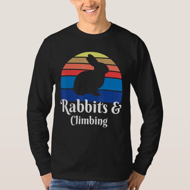 Kaniner och klimat t shirt (Framsida)