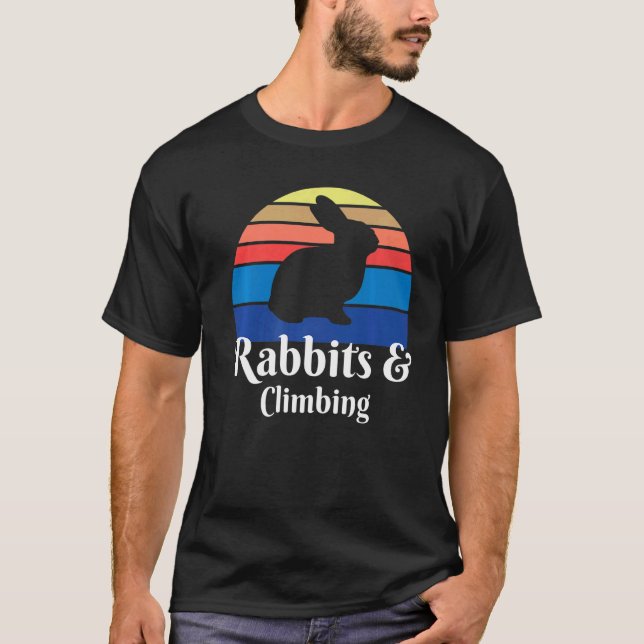 Kaniner och klimat t shirt (Framsida)