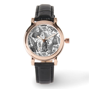 Kaniner och skogsmark flora 2 armbandsur