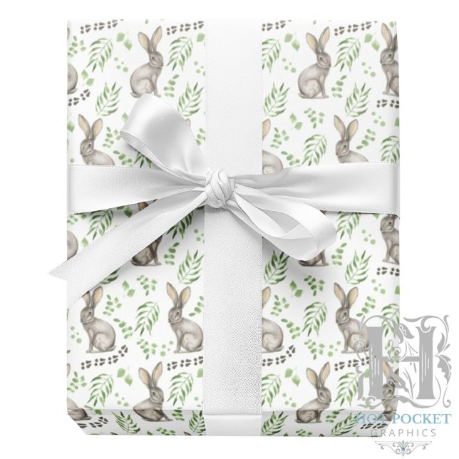 Kaniner som Slår In Papper Presentpapper (Skapare uppladdad)