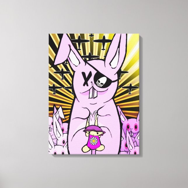 Kaninerna 2012 canvastryck (Framsida)