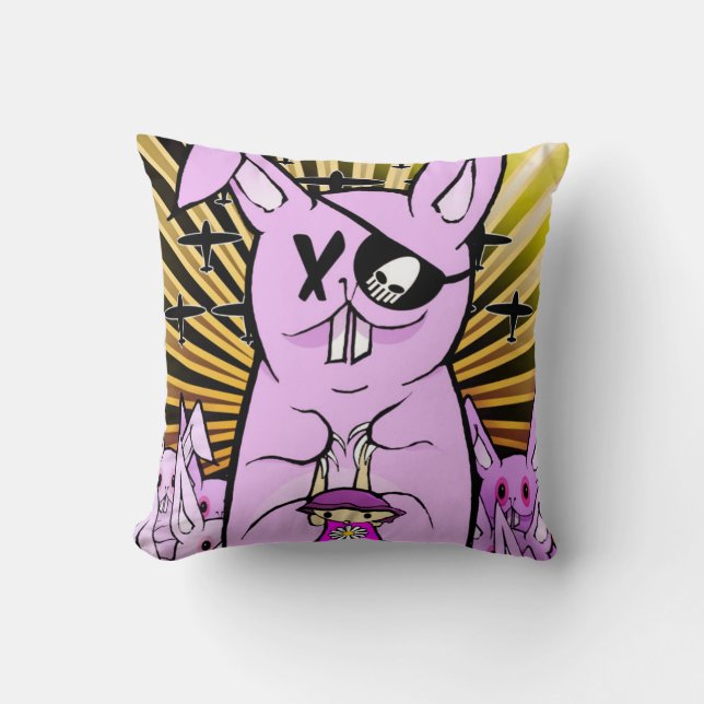 Kaninerna 2012 kudde (Framsida)