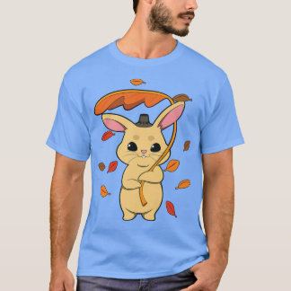 Kaninfallande Löv på hösten T Shirt