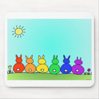 Kaninfamilj Mousepad Musmatta