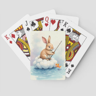 Kaninfiske från ett moln casinokort