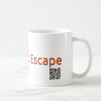 Kaninflyktmugg (vit) kaffemugg