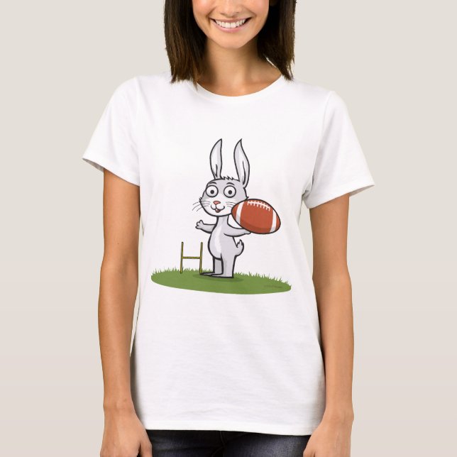 Kaninfotboll T Shirt (Framsida)