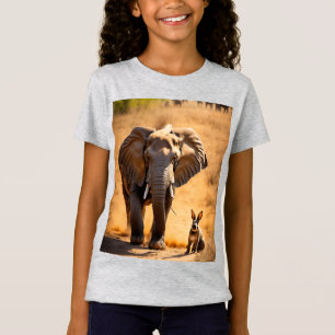 Kaninfotograf och Boxer på Safari – Äventyr i T Shirt