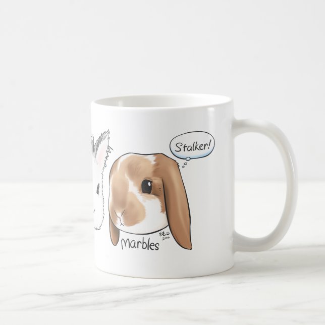 Kaningruppmuggar Kaffemugg (Höger)