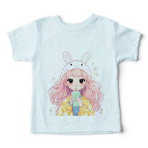 Kaninhatt Tecknad Bebis t-shirt