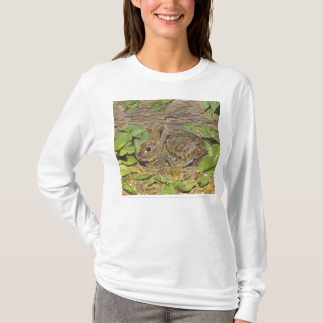 KaninHoodie T-shirt (Framsida)
