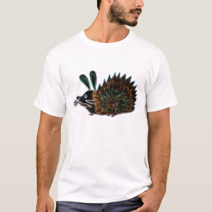 Kaninigelkott och flammande morot t shirt