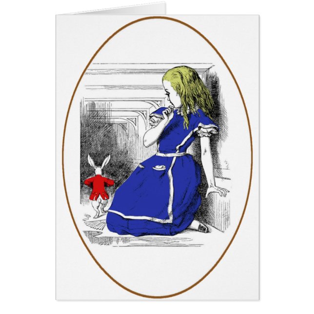 Kaninkombaksida Hälsningskort (Framsidan)