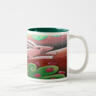 Kaninkopp Två-Tonad Mugg