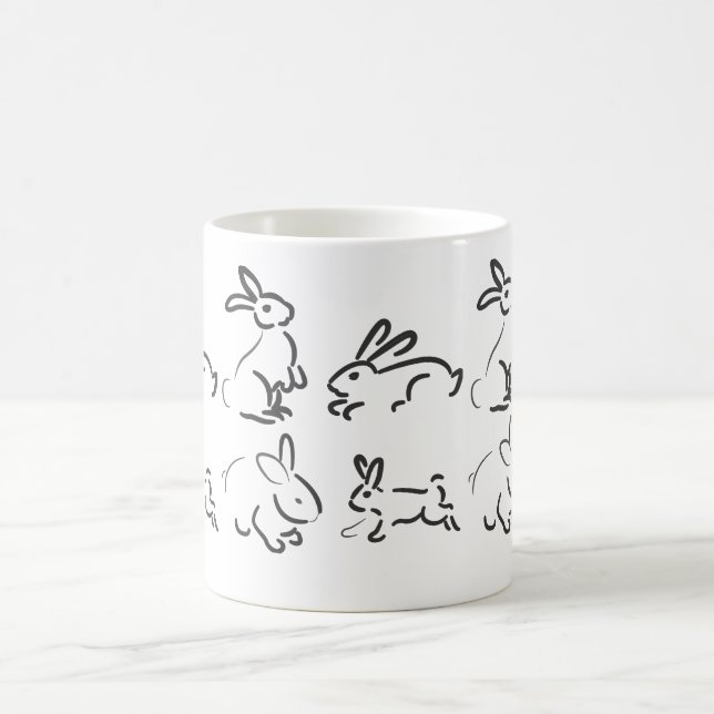 Kaninlycks-mugg  kaffemugg (Center)
