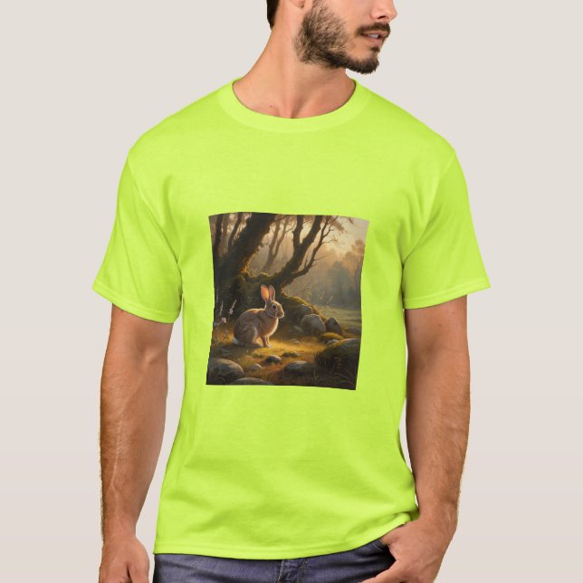 Kaninmålning T Shirt (Framsida)