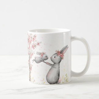 Kaninmamma Kärleksmugg | Whimsical Kind Ones Stil Kaffemugg