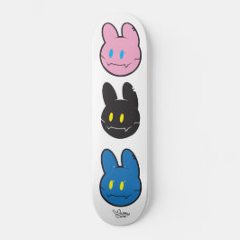 Kaninmaskot Skateboard