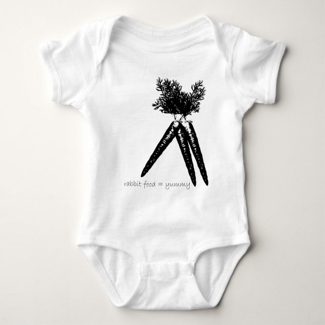 kaninmat tee shirt (Framsida)