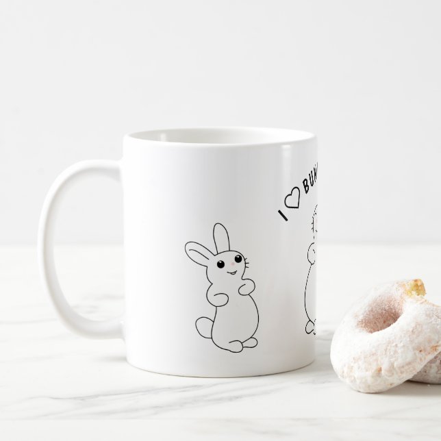 Kaninmedvetandeveckan Kaffemugg (Med munk)