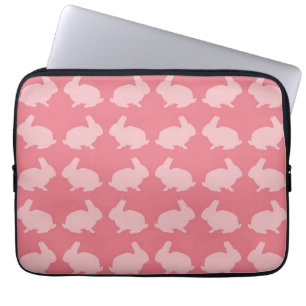 Kaninmönster Laptop Sleeve