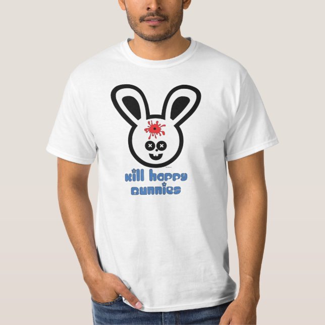 Kaninmördare T-shirt (Framsida)
