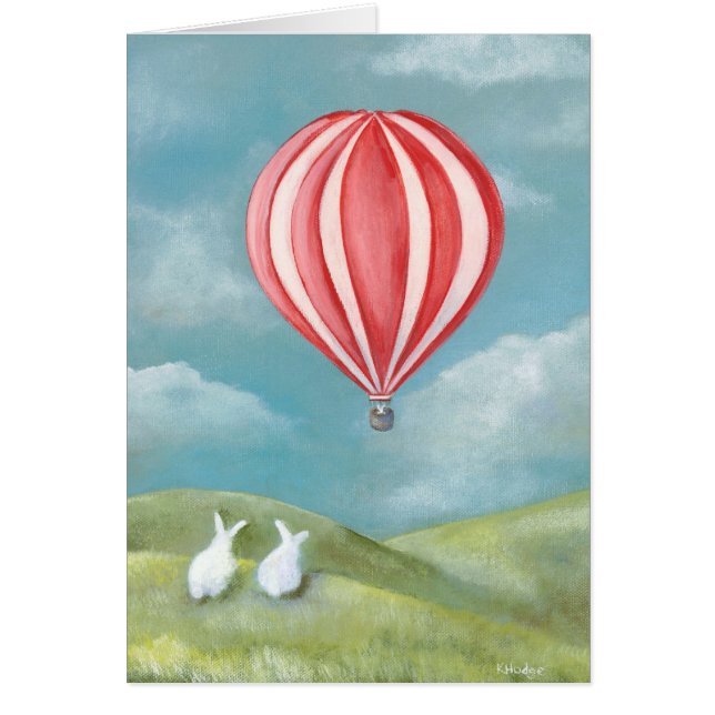 Kaninmors dagkort hälsningskort (Framsidan)