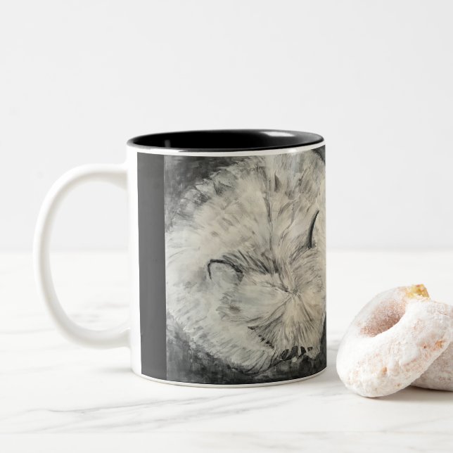 Kaninmugg Två-Tonad Mugg (Med munk)