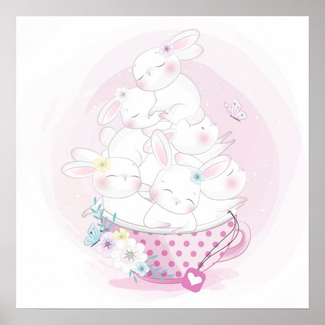 Kaninposter Poster (Framsidan)