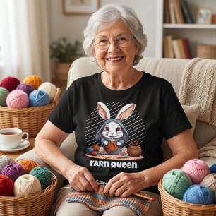 Kaninpresenter för pensionärer som virkar till mam t shirt