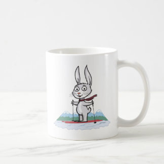 Kaninskidåkning Kaffemugg