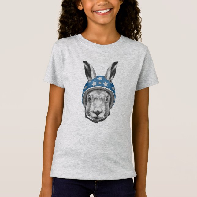 Kaninvåghals T Shirt (Framsida)